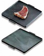 Planche de cuisson double plaque