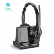 Plantronics Savi 8220 Office MS Duo - Casque Téléphonique sans Fil