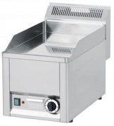 Plaque à snacker professionnelle Chrome