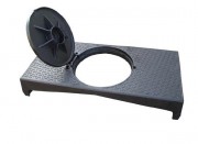 Plaque de recouvrement articulée C 250