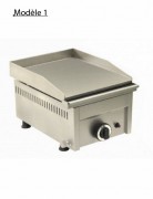 Plaque hamburger acier à gaz