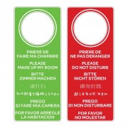 Plaque porte hôtel PVC