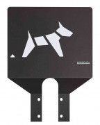 Plaque signalétique pour poteau Gris Manganèse ARKEA CANIN EXTREME