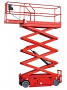 Plate-forme élévatrice à ciseaux électriques - Hauteur 8 à 10 m - Charge 240 à 350 kg