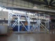 Plate forme roulante aéronautique - Aluminium