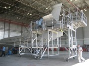 Plate forme roulante de maintenance - Hauteurs de travail : de 2,76 à 4.40 m