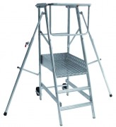 Plateforme individuelle roulante monobloc - Hauteur de 2.47 à 4.33 m - Charge : 150 kg