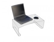 Plateau d'ordinateur en plexiglas
