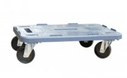 Plateau roulant à rebord pour bacs - 210 à 500 kg