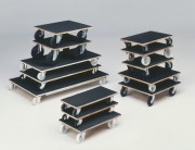 Plateau roulant porte bacs - 150 à 500 kg