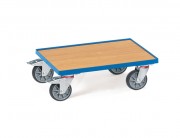 Plateau roulant pour bacs avec rebord - 250 kg