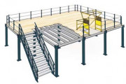 Plate-forme mezzanine industrielle