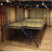 Mezzanine métallique industrielle