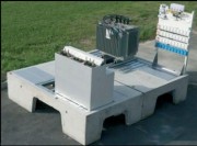 Plateforme préfabriquée pour poste HTA BT