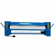 Plieuse semi-motorisée avec tablier segmenté et pédale