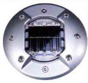 Plot routier lumineux solaire - 3 ou 6 LEDS - Diam.145 mm