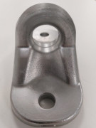 Point d'ancrage en fonte - Base 137x70 mm