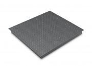 Pont bascule en acier laqué - Portée de 600 à 6000 kg - Lecture de 200 à 2000 g - Dim. L1500 x l1500 mm