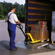 Pont de chargement aluminium à lèvre articulée - Charge 3500 ou 4000 kg
