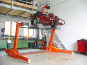 Pont élévateur mobile avec des plateformes de support