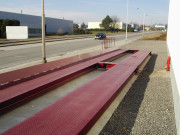 Pont bascule hors sol démontable