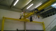 Pont industriel roulant monopoutre