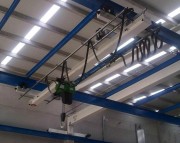 Pont roulant suspendu 12.5 tonnes