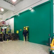 Portail coulissant coupe-feu