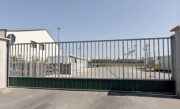 Portail industriel coulissant - 1 vantail