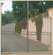 Portail en fer forgé 3000 x 2500