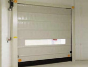 Porte rapide souple - Dim. L12 x H7 m - Intérieur et extérieur