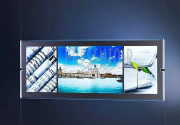 Porte affiche LED panoramique
