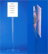 Porte affiches sur pieds - Simple ou double faces