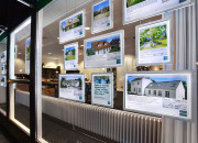 Porte affichettes LED