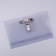 Porte badge avec pince croco