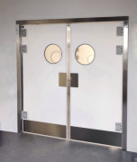 Porte battante hydrofuge