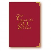 Porte carte vin pour restaurant