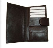 Porte chéquier personnalisé en cuir