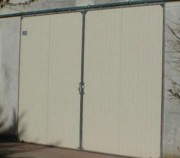 Porte coulissante pour hangar