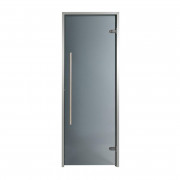 Porte de hammam en verre trempé 8 mm