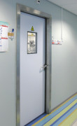 Porte étanche pivotante pour salle blanche et laboratoire - Anti rayons X