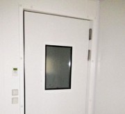 Porte isolée en aluminium