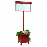 Porte menu club 3 pages