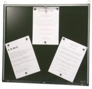 Porte menu mural lumineux d'intérieur - 6 A4