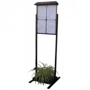 Porte menu normandie 4 pages