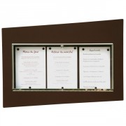 Porte menu sheffield 3 pages A4