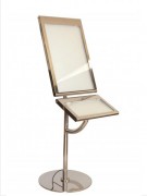 Porte-menu sur pied 2 plateaux 4 A4 2 A5