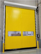 Porte sectionnelle à ouverture rapide - 4 x 5 m