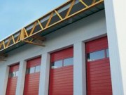 Porte sectionnelle industrielle 4mx4m