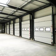 Porte sectionnelle motorisée sur mesure